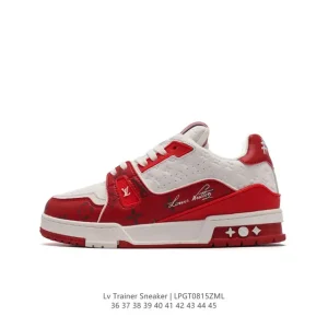 Louis Vuitton Lv Trainer Sneaker Low Fashion Thick Sole Elevated Shoes