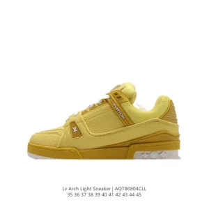 Louis Vuitton Trainer Sneaker Low Virgil Abloh Leather Basketball Shoes