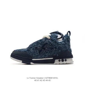 Louis Vuitton LV Trainer Sneaker Low Fashion Thick Sole Platform Shoes