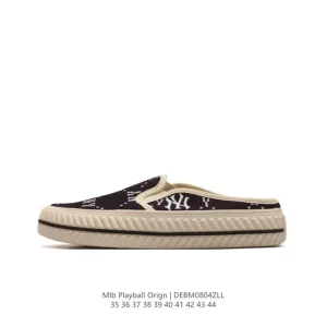 MLB Playball Origin Mule NY Yankees Canvas Slip-On Shoes