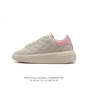 MLB Chunky Liner Basic Retro Street Sneakers for Men and Women