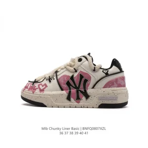 MLB Chunky Liner Basic Youth Sneakers Lightweight Chunky Sole Casual Shoes