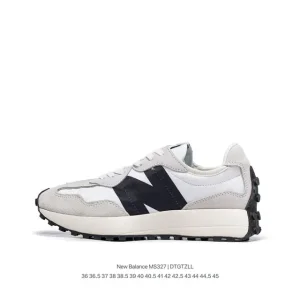 New Balance 327 Retro Sneakers for Men and Women with Suede and Oxford Fabric
