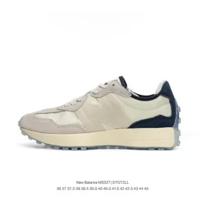 New Balance 327 Men's Women's Retro Running Shoes Suede and Oxford Fabric