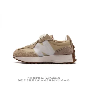 New Balance 327 Retro Vintage Style Suede Leather Casual Running Shoes for Men and Women