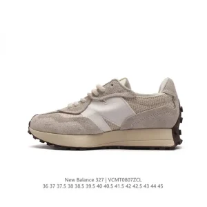 New Balance 327 Retro Vintage Suede Running Shoes for Men and Women