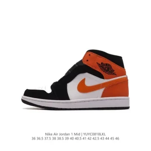 Nike Air Jordan 1 Mid Men's Basketball Shoes - Classic Retro Style