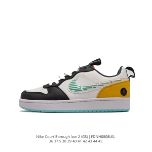 Nike Court Borough Low 2 Gs Low Top Casual Sneakers for Men and Women