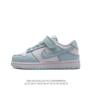 Nike SB Dunk Low Pro FB9107-105 Vintage Leather Skate Shoes for Men and Women