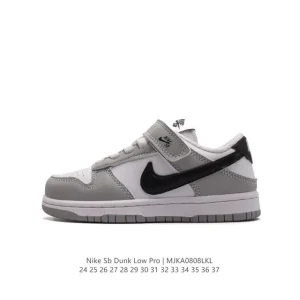 Nike SB Dunk Low Pro FB9107-105 Vintage Leather Skateboarding Shoes