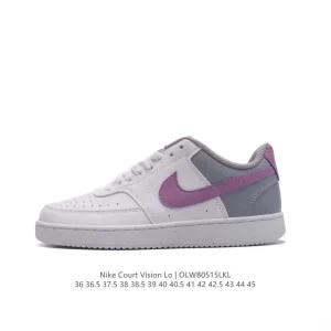 Nike Court Vision Low Retro Basketball Sneakers for Men and Women