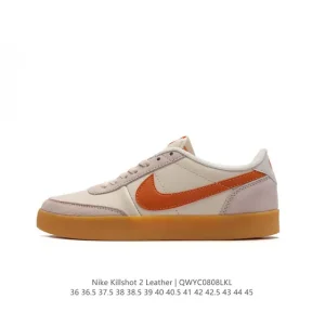 J.Crew X Nike Killshot II Leather Sneakers in Cream White and Gum Sole