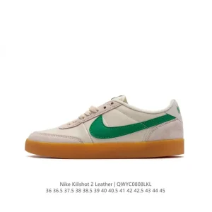 J.Crew X Nike Killshot II Leather Sneakers in Cream White and Gum Sole