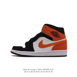 Nike Air Jordan 1 Mid Men's Women's Basketball Shoes Retro High Top Sneakers