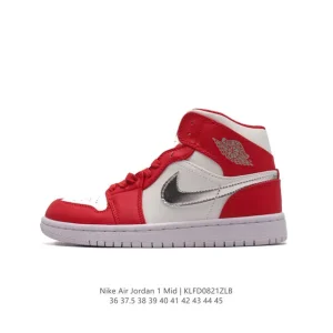 Nike Air Jordan 1 Mid Men's Women's Basketball Shoes