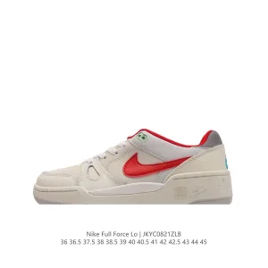 Nike Full Force Low Men's Retro Leather Basketball Sneakers