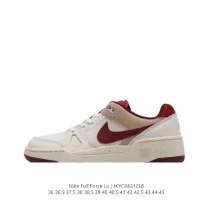 Nike Full Force Low Retro Basketball Sneakers Classic Leather Shoes