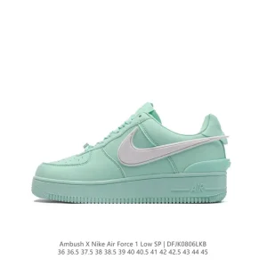 Nike Air Force 1 '07 Low Ambush Collaboration Leather Sneakers