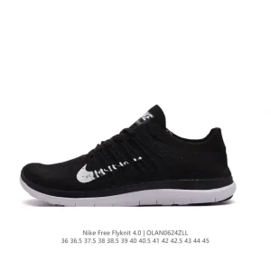 Nike Free Flyknit 4.0 II Men and Women Barefoot Running Shoes
