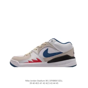Jordan Stadium 90 Men's Basketball Shoes with Formula 23 Cushioning and Mesh Upper