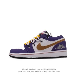 Jordan AJ1 Low Deconstructed Lace Up Retro Basketball Sneakers DH9765
