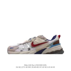 Nike V2K Run Retro Low-Top Running Shoes Vintage Style