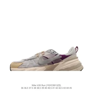 Nike V2K Run Retro Running Shoes Vintage Low Top Sneakers