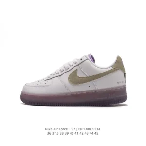 Nike Air Force 1 '07 Low Casual Sneakers with Air Cushioning