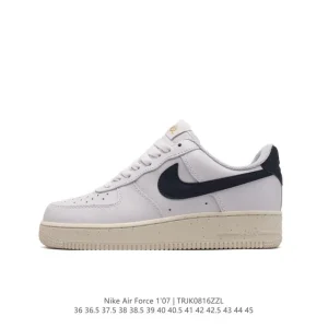 Nike Air Force 1 Low Fz6768 White Leather Sneakers for Men and Women
