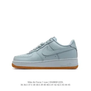 Nike Air Force 1 '07 Low Casual Sneakers with Air Cushioning and Elevated Sole