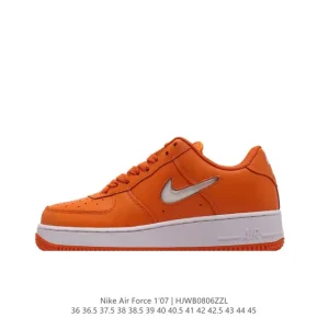 Nike Air Force 1 '07 Low White Leather Casual Sneakers