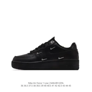 Nike Air Force 1 '07 Low White Leather Casual Sneakers