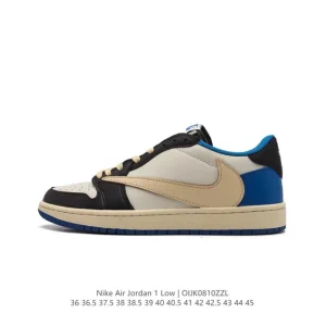 Nike Air Jordan 1 Low OG SP Military Blue Reverse Swoosh
