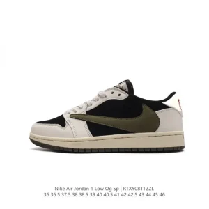 Jordan Air 1 Low OG SP Military Blue Reverse Swoosh AJ1 Retro Basketball Shoe