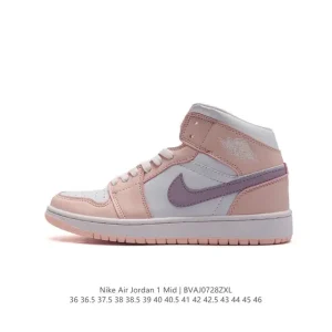 Nike Air Jordan 1 Mid Men's Women's Basketball Shoes