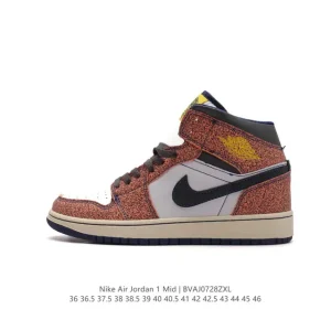 Nike Air Jordan 1 Mid Men's Women's Basketball Shoes