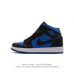 Jordan Air Mid 1 Men's Women's Basketball Shoes Retro High Top Sneakers