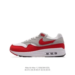 Nike Air Max 1 Men's and Women's Sneaker with Thick Sole and Air Cushion