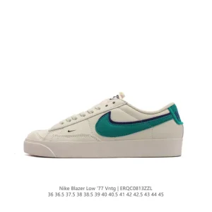 Nike Blazer Low '77 Vntg Men's and Women's Skateboarding Shoes Vintage Style