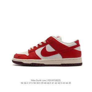 Nike SB Dunk Low Pro Hj3491-161 Men and Women Retro Skateboarding Shoes