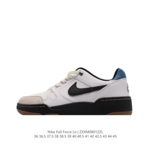 Nike Full Force Low Men's Leather Casual Sneakers Vintage Style
