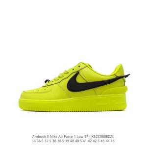 Nike Air Force 1 Low Ambush Collaboration Leather Sneakers