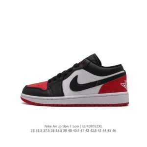 Jordan AJ1 Low Retro Vintage Basketball Shoes with Air Cushion
