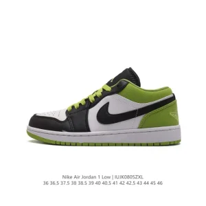 Jordan Air 1 Low Retro Classic Leather Basketball Shoes