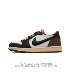 Jordan AJ1 Low Retro Classic Leather Basketball Shoes