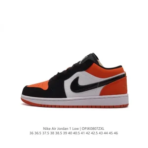 Jordan AJ1 Low Retro Classic Leather Basketball Shoes