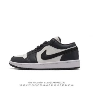 Jordan Air 1 Low Retro Classic Leather Basketball Shoes