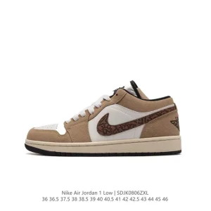 Jordan AJ1 Low Retro Classic Leather Basketball Shoes