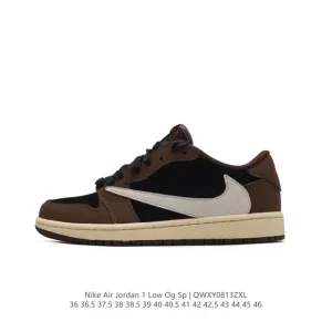 Nike Air Jordan 1 Low OG SP Military Blue Reverse Swoosh AJ1 Sneakers
