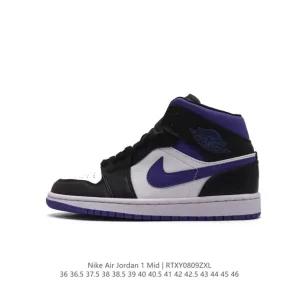 Nike Air Jordan 1 Mid Men's Women's Basketball Shoes Sneakers